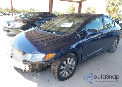 2009 Honda Civic Ex-L z USA, uszkodzony, nr VIN 1HGFA15959L009469